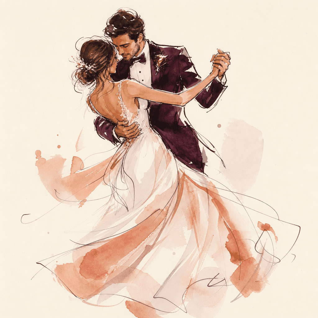 The first dance — Wedding reception
